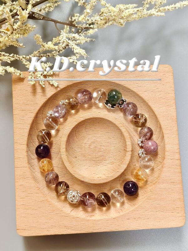 Tourmaline crystal bracelet