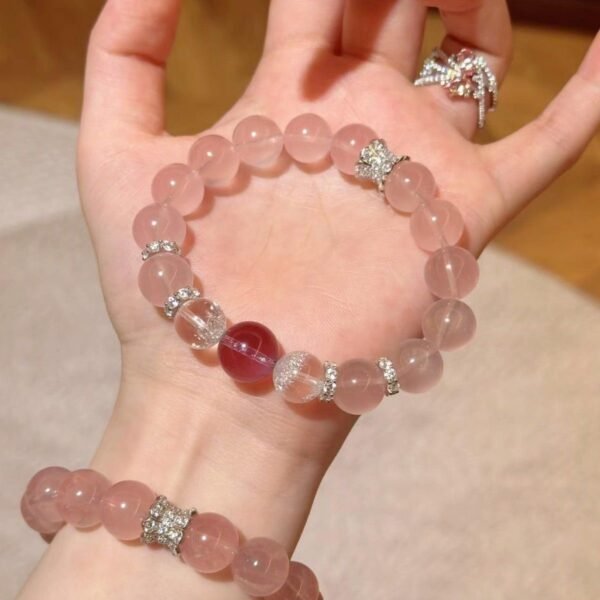 Ice powder crystal bracelet